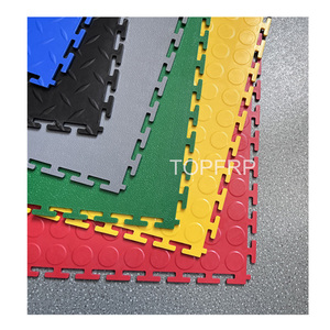 กระเบื้องปูพื้นโรงรถพีวีซีแบบประสานทนทานสำหรับงานหนัก - Product Image 4