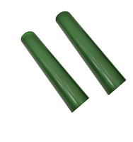 Rouleau en aluminium industriel pour machine de transfert thermique avec revêtement en caoutchouc silicone