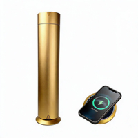 Diffuseur de parfum intelligent en métal contrôlé par application, fonctionnement sans eau, télécommande, utilisation domestique sur table, manipulation facile, huile
