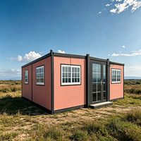Bureau modulaire extensible en conteneur maritime, espace de travail pliable pour les projets de construction, industriels et commerciaux, fourniture OEM