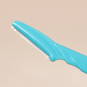 Disposable Eyebrow Razor <b>Trimmer</b> Stainless Steel Dermaplaning Facial Hair Removal Makeup Tool - Product Image 4