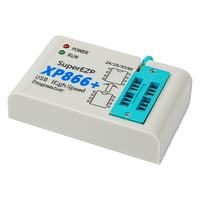 Programador USB SPI Original CH554T XP866 + 15 Adaptadores Sop8/16 Compatible con 24 25 93 95 EEPROM Flash Bios Minipro Rápido Universal