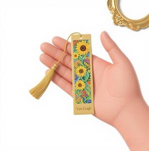 Sơn Dầu Phong Cách Tái Sử Dụng Kim Loại Đánh Dấu Mạ Vàng Ảnh Khắc Mềm Men Kim Loại Brass Thủ Công Đánh Dấu - Product Image 1