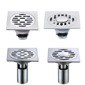 Desagüe de piso antiolor de acero inoxidable 304 Saint Ruijia de 15 mm con sello de agua para lavadora de baño - Product Image 4
