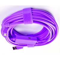 Cable de Conexión Micro B de 5 Pines de Alta Calidad para Fuji Xt1 X100f Xe3 X Pro2 con Blindaje Trenzado y Material TPE para Cámara y Computadora