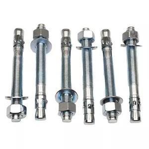 สมอเรือลิ่มเคลือบสังกะสี M12 x 100มม. สำหรับการติดตั้ง HVAC เฟรมพลังงานแสงอาทิตย์และอุปกรณ์เสริมการก่อสร้างคอนกรีต - Product Image 1