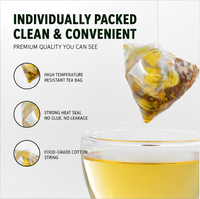 Tisane de Pissenlit, Goji et Chrysanthème 12g – Grandes Sachets x12 – Détox Hépatique Naturel Sans Caféine Qualité AAA ISO 22000