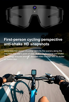 Lunettes de sport intelligentes OEM en gros avec caméra 8MP, assistant vocal IA, lunettes de vélo, traduction IA, lunettes de soleil d'extérieur