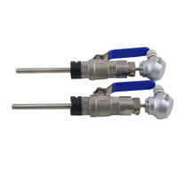Sonde de température IP56 personnalisable OEM/ODM en stock usine, construction en acier au carbone et PTFE pour sonde de surface sous pression