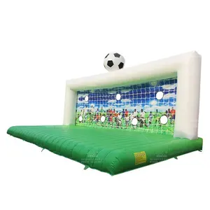 Carnaval Opblaasbare Voetbal Doel Voetbal Shoot Game Voetbal Penalty Shootout Opblaasbare Voetbal Kick Games For Sale