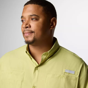 เสื้อเชิ้ตตกปลาพิมพ์ลายกราฟิกปลา มีกระเป๋า ผ้าโพลีเอสเตอร์ กันน้ำ ระบายอากาศได้ดี ติดกระดุม - Product Image 5