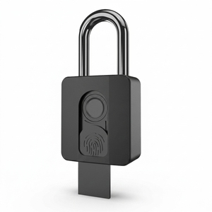 Cadenas intelligent Ttlock Tuya Mindy robuste en laiton, étanche IP65, avec lecteur d'empreintes digitales, NFC et capacité de 1000 empreintes digitales - Product Image 1