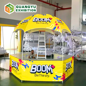 Carpa Hexagonal Promocional con Certificado CE, Personalizable, Tipo Domo para Comida, Quiosco, Toldo para Ferias Comerciales, Eventos y Promociones - Product Image 5