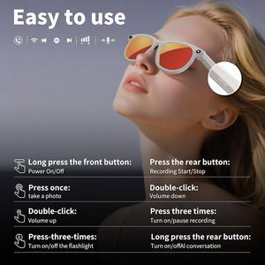 工場供給卸売AIメガネサプライヤー スマートサングラス カメラ付き AI写真認識 リアルタイム翻訳 - Product Image 5