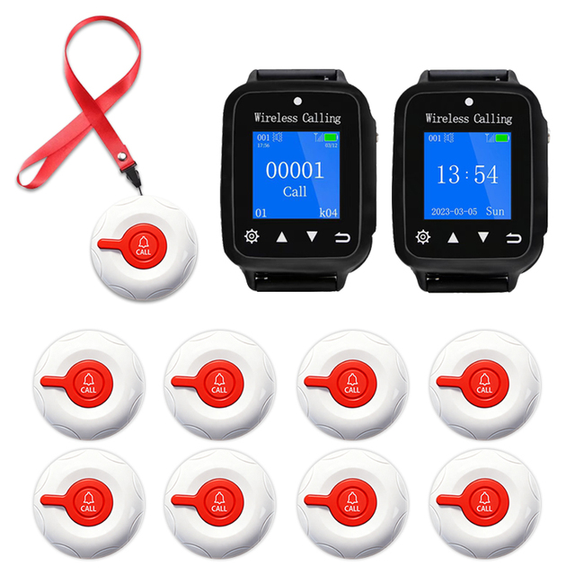 Wireless Call Button System for Nursing Homes & Seniors Emergency Alert & Assistance Device