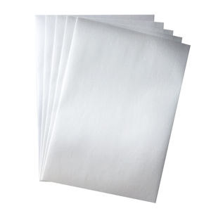 Étiquettes autocollantes vierges en tissu satiné format A3 A4, idéales pour les étiquettes d'entretien lavables en satin pour vêtements - Product Image 1