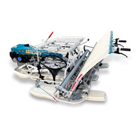 Machine de repiquage de riz à 6 lignes