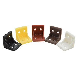 Support d'angle en nylon épaissi Sike Yuan, 90 degrés, en forme de L, pour étagère triangulaire, accessoires de quincaillerie - Product Image 5