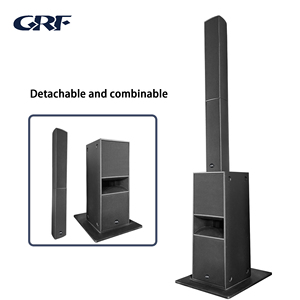 Altavoz de Columna Activo Profesional Dante de 6*5.5 Pulgadas y Subwoofer de Sonido de Doble Matriz de 12 Pulgadas con Software OEM para Eventos al Aire Libre - Product Image 2