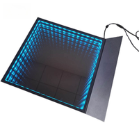 UNOXINE-Panneaux interactifs de piste de danse 50x50 LED avec éclairage RVB 3IN1, contrôle DMX, télécommande en continu pour les mariages