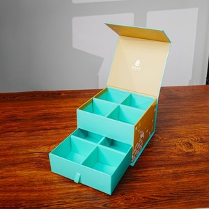 High End Customized Logo Luxury Matte Cardboard Foldable <b>Empty</b> Magnetic Folding Closed <b>Gift</b> <b>Box</b> Packaging - Product Image 1