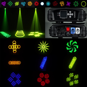 Nueva Luz Móvil LED RGBW de 200W para Escenario con Control DMX512, Prisma de 12+6 y Discos de Patrones de 7+1 - Product Image 3