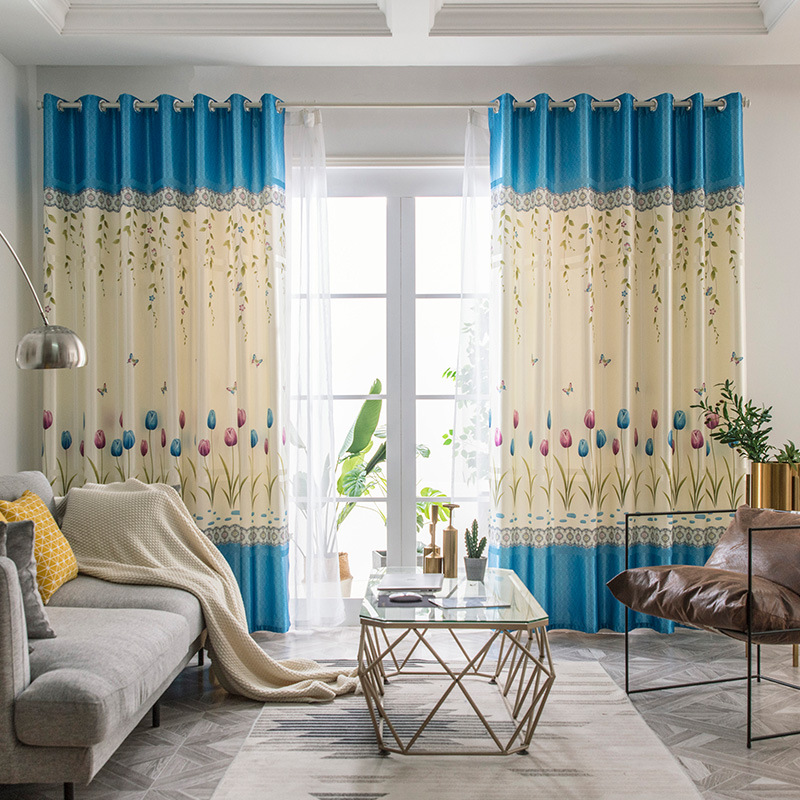 Новый продукт, Высококачественная жаккардовая ткань для окон из полиэстера