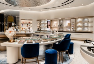 LUX Fashion Optical Mall Kiosk Interior Design Optical Store Fixture Decoration <b>Wall</b> <b>Cabinet</b> Sunglasses <b>Display</b> <b>Cabinet</b> Lilai - Product Image 2