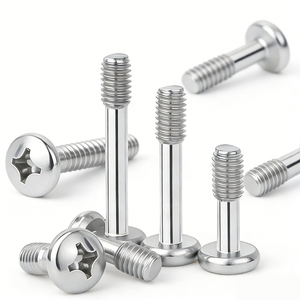 บริการจัดส่งรวดเร็ว งานขัดเงาคุณภาพสูง สกรูหัวฟิลลิปส์เกลียวบางส่วน บริการงานกลึง CNC บริการงานขัดเงา บริการงานหล่อ - Product Image 3