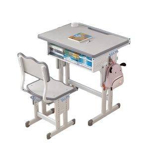 Ensemble table et chaise design moderne pour enfants, idéal pour l'école primaire, la salle de classe, l'écriture et les <span class=keywords><strong>cours</strong></span> de formation. - Product Image 6