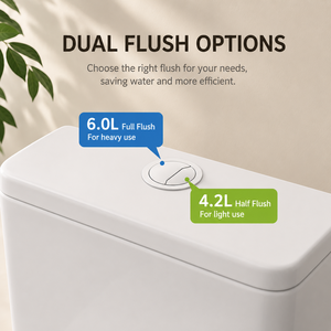 WC moderne américain ADA, toilette en céramique personnalisée, cuvette allongée en porcelaine, WC monobloc à <span class=keywords><strong>siphon</strong></span> pour hôpital - Product Image 2