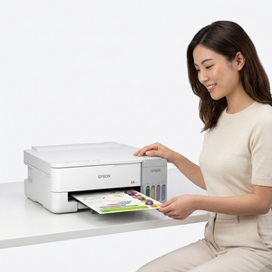 Impresora de inyección de tinta Epson L1358 con tanque de tinta 100% nueva, inalámbrica, a color, L1359, tamaño A4, compacta, <span class=keywords><strong>para</strong></span> el hogar y la oficina. - Product Image 3
