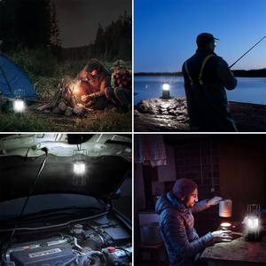 <span class=keywords><strong>Lampe</strong></span> de tente <span class=keywords><strong>LED</strong></span> portable étanche IPX4, <span class=keywords><strong>lampe</strong></span> de camping étanche avec 3 piles AA, lanterne de camping pour panne de courant - Product Image 5