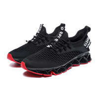 Baskets de course sportives de haute qualité pour hommes, baskets de tennis respirantes, en maille antidérapante pour la marche et le sport.