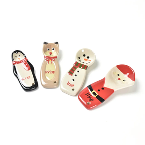 All'ingrosso personalizzato stampato pupazzo di neve natale piatti e piatti decorativi in ceramica - Product Image 3