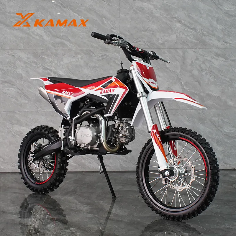KAMAX Mini Motors Cross Pit Bike 125CC de Chine Motos tout-terrain Mini Cross Motor