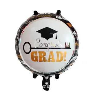 Certificado de graduação na faculdade, cerimônia de graduação e decoração de aniversário de 18 polegadas