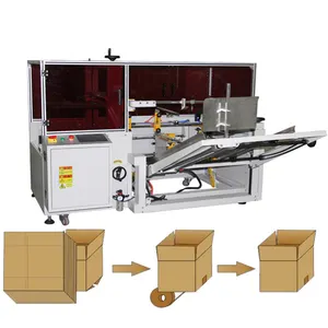 Hot Melt Glue Large Case Carton Box Carton Erector Carton Erector Sealing Machine