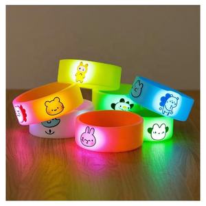 יצרן מותאם אישית הוביל <span class=keywords><strong>wristband</strong></span> עבור אירועי ספורט אישית קידום מכירות מתנה סיליקון - Product Image 2