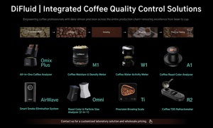 เครื่องชั่งดิจิตอลอัจฉริยะ DiFluid BCS Roastery ความแม่นยำสูง มาตรฐานกันน้ำ IP67 พร้อมระบบแสดงผลข้อมูลสำหรับการควบคุมคุณภาพกาแฟ ชุดเครื่องวัดค่า TDS แบบรีแฟรกโตมิเตอร์ - Product Image 6