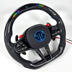 Volante de Fibra de Carbono para <span class=keywords><strong>BMW</strong></span> G02 G05 G06 G09 G11 G12 G15 G20 G22 G28 G29 G30 G38 G80 G82 F40 F90, Accesorios para Automóviles - Product Image 2