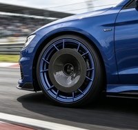 Cubierta Central Aerodinámica de Fibra de Carbono Extraíble, Llantas de Aleación Forjadas Ligeras de Alto Rendimiento, Aptas para Porsche BMW, Diseños Personalizados