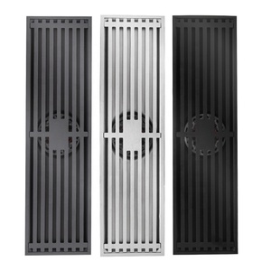 Drenaje de Piso Invisible de Acero Inoxidable, Diseño Gris Pistola, para Baño y Balcón, de Larga Duración, para Lavado - Product Image 4