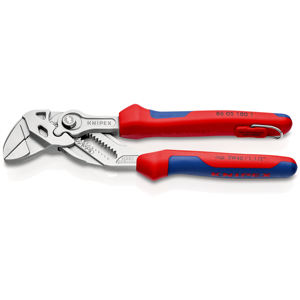 Alicates y llave combinados KNIPEX 86 05 180 T con mangos multicomponentes y anillo de bloqueo - Product Image 1