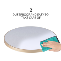 Lámparas de Techo LED Dingdian de Ahorro de Energía, Modernas, Ultrafinas y a Prueba de Polvo, AC 220V, 32W, Luz Blanca Diurna, para Dormitorio y Comedor