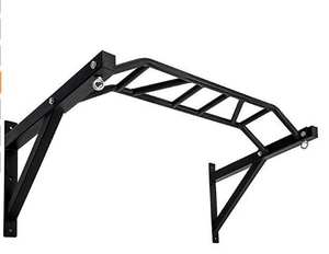 TOPTONS Gimnasio Equipo de fitness entrenamiento de fuerza montaje en pared Barra de dominadas - Product Image 2