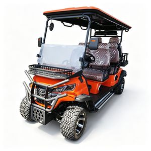 Carrito de Golf Eléctrico de Acero Personalizable y Elegante para 4+2 Personas, con Motor de 3500W-7500W, Batería de Litio, 30-50Km/h, Autonomía de 50-70km - Product Image 1
