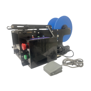 Etiquetadora semiautomática compacta de alta eficiencia: adecuada para varios contenedores, como botellas y tazas de vino - Product Image 5