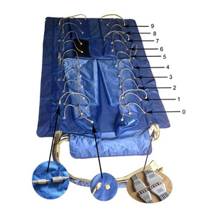 Masseur électrique pneumatique B-8310ET pour le cou et le bas du dos avec fonction de chauffage par couverture, minuterie et alimentation par prise secteur - Product Image 3