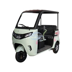 Triciclo Eléctrico Resistente y Duradero, Alta Seguridad, Flexible, Vehículo Familiar Práctico - Product Image 4